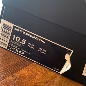 Men’s Nike Foamposite Pro Dr Doom Edition